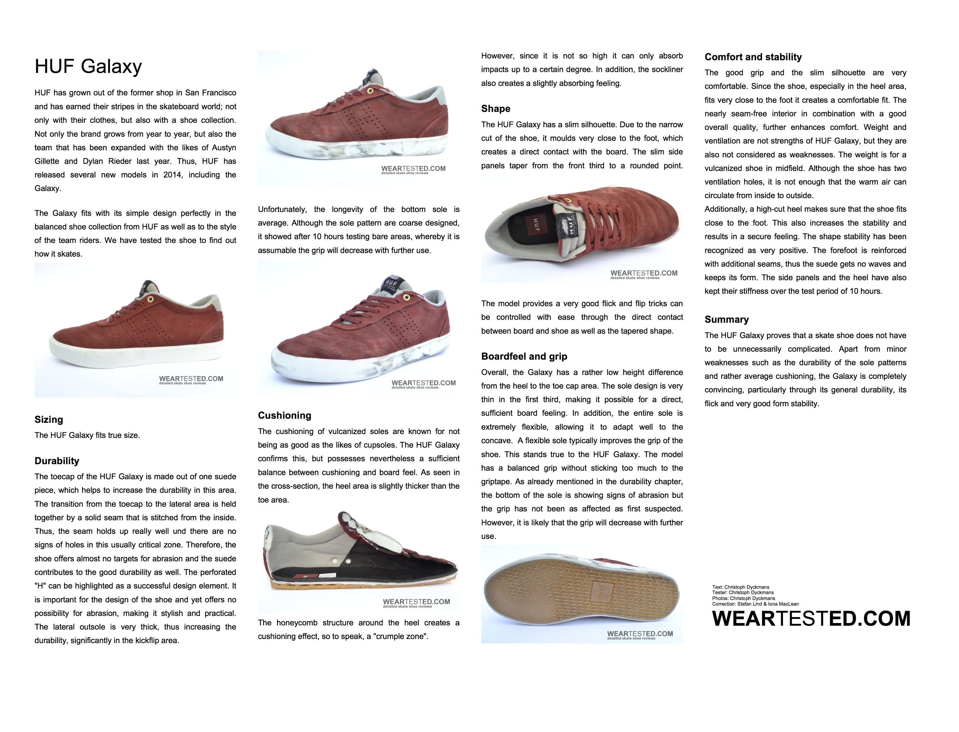 Vans Half Cab - Weartested - detailed skate shoe reviews
